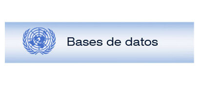 Bases de datos de las Naciones Unidas