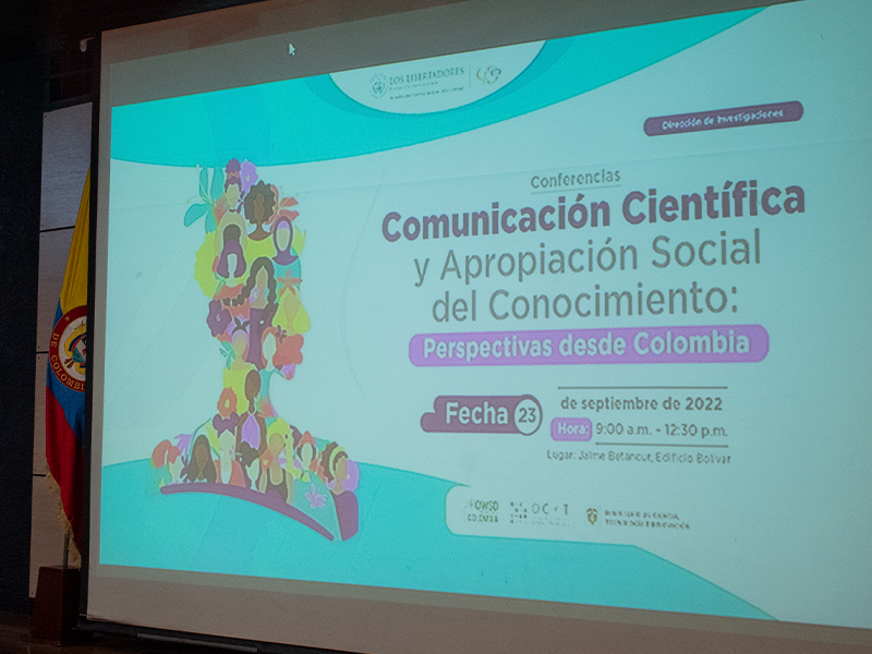 Conferencia Comunicación Científica y Apropiación del Conocimiento_Perspectivas desde Colombia