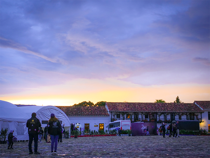 Los libertadores estuvo en el Festival de Astronomía de Villa de Leyva
